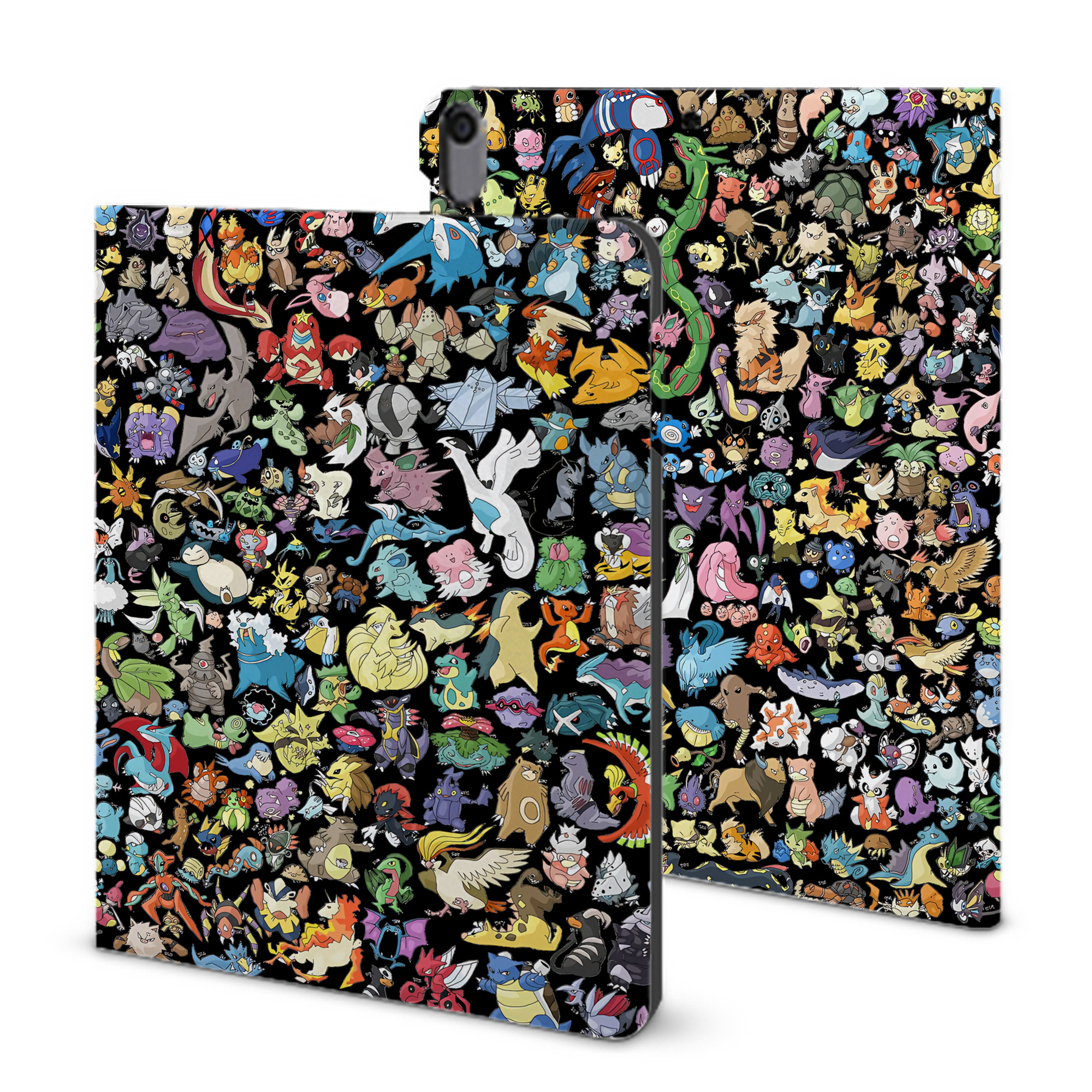 （画像用） ポケットモンスター Pokémon IPad ケース ブック型 PUレザー TPU 耐衝撃 軽量 薄型 ペン収納なし 全面保護 IPad 各モデル対応